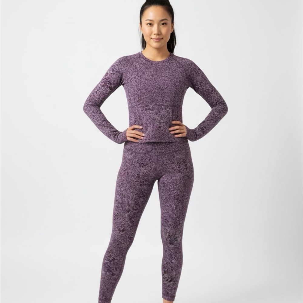 lululemon athletica Purple Leggings 8